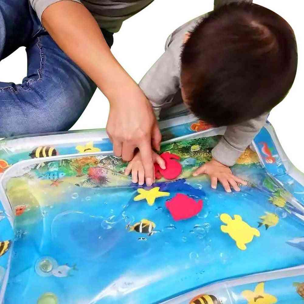 Inflatable Baby Water Mat, Fun Activity Play Center