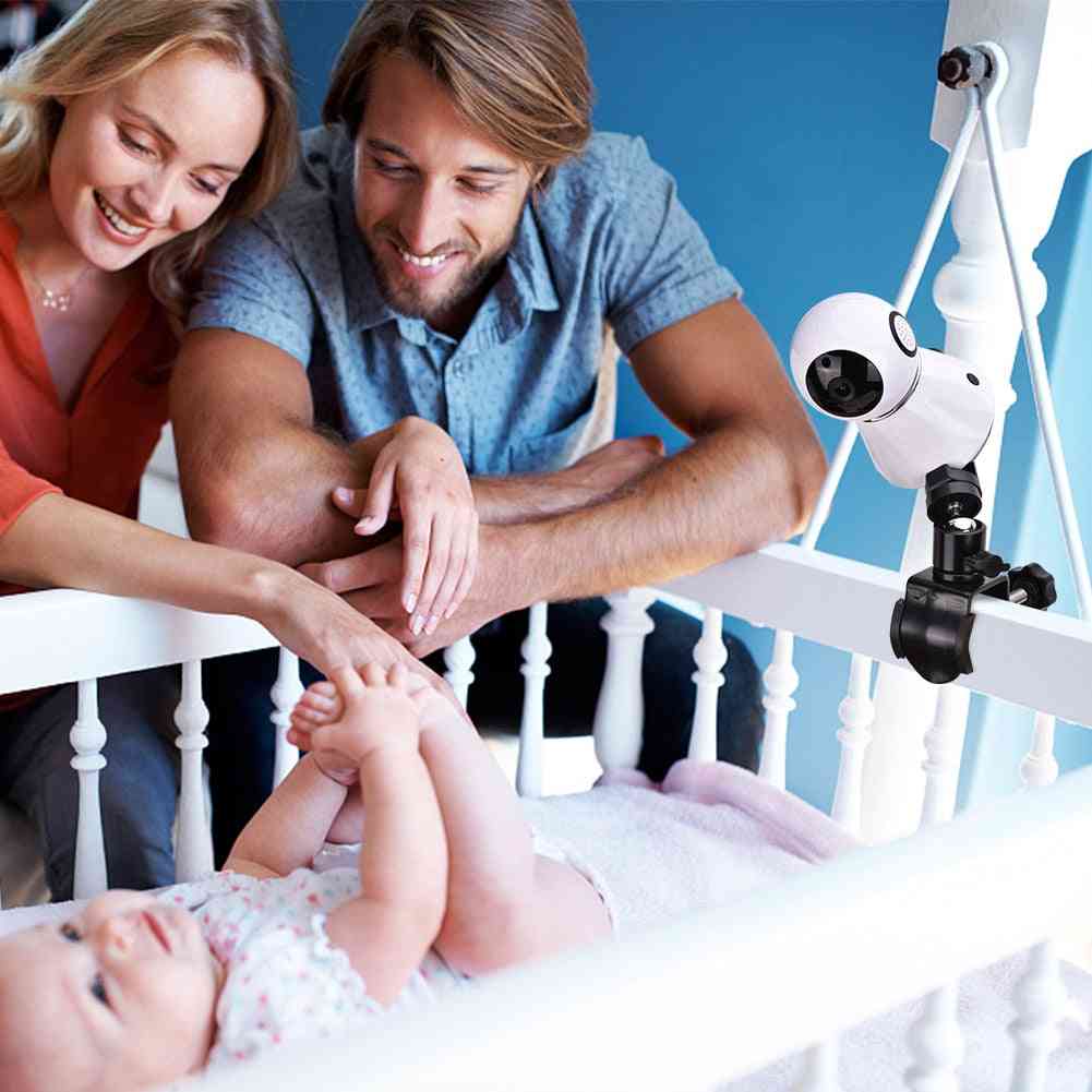 360 Degree Camera, Wall Mount Stand Cam For Baby Bed