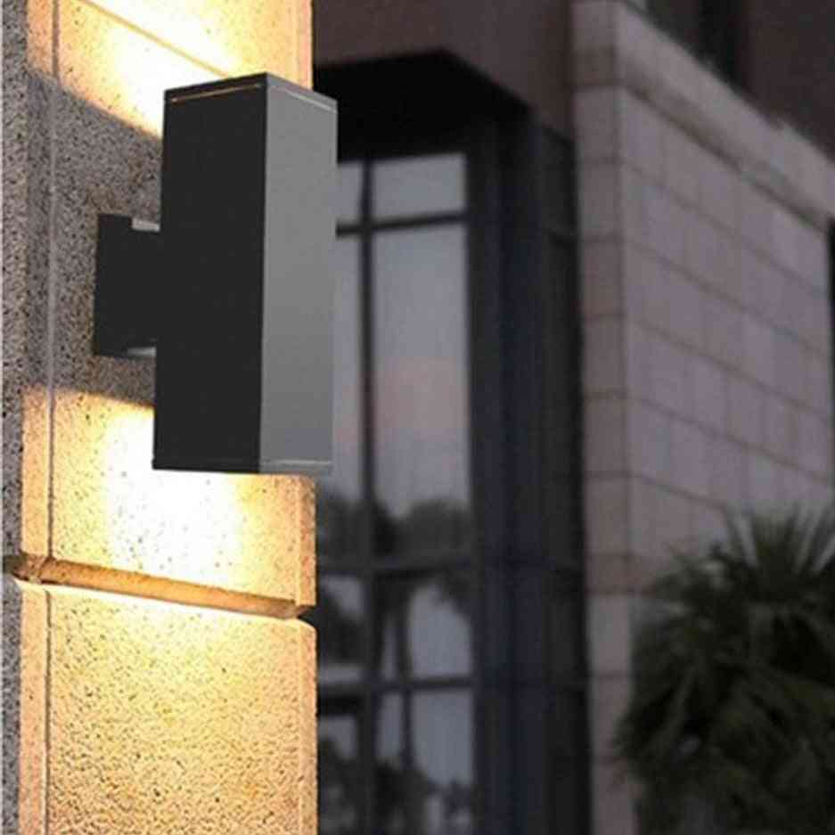 Outdoor Wall Lamps, Square Garden Led Waterproof Up Down