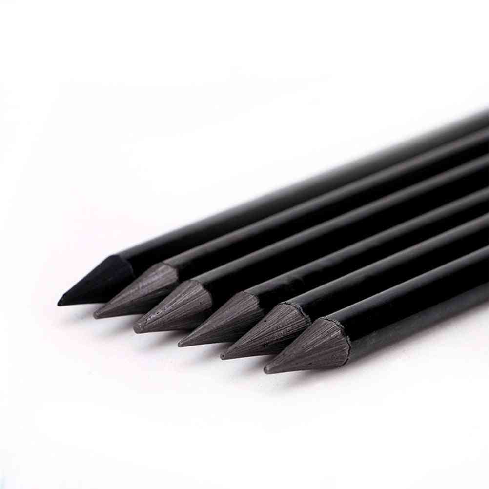 Professional Pure Carbon Sketch Charcoal Pencils For Drawing