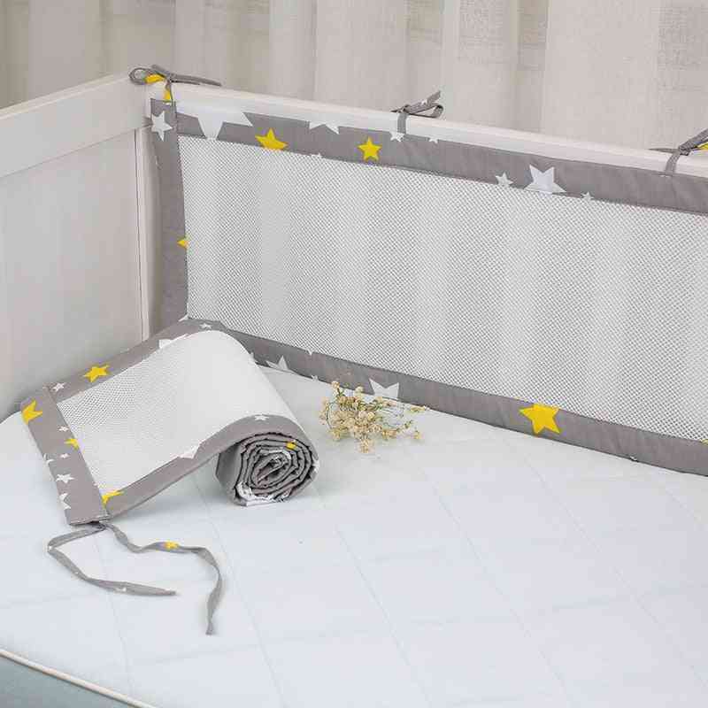 2pcs/set Breathable Summer Baby Bedding Bumper