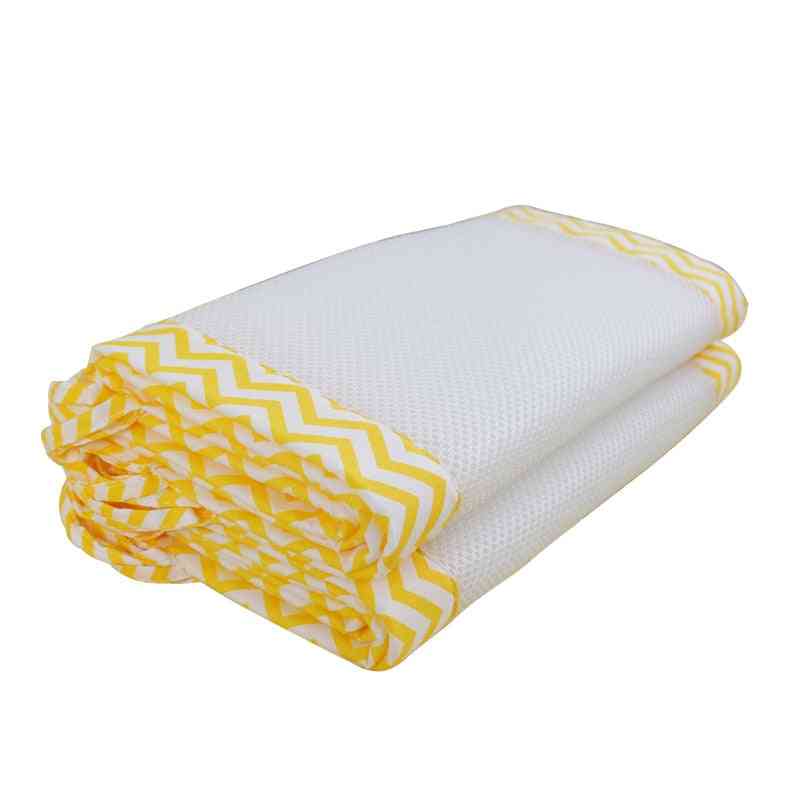 2pcs/set Breathable Summer Baby Bedding Bumper