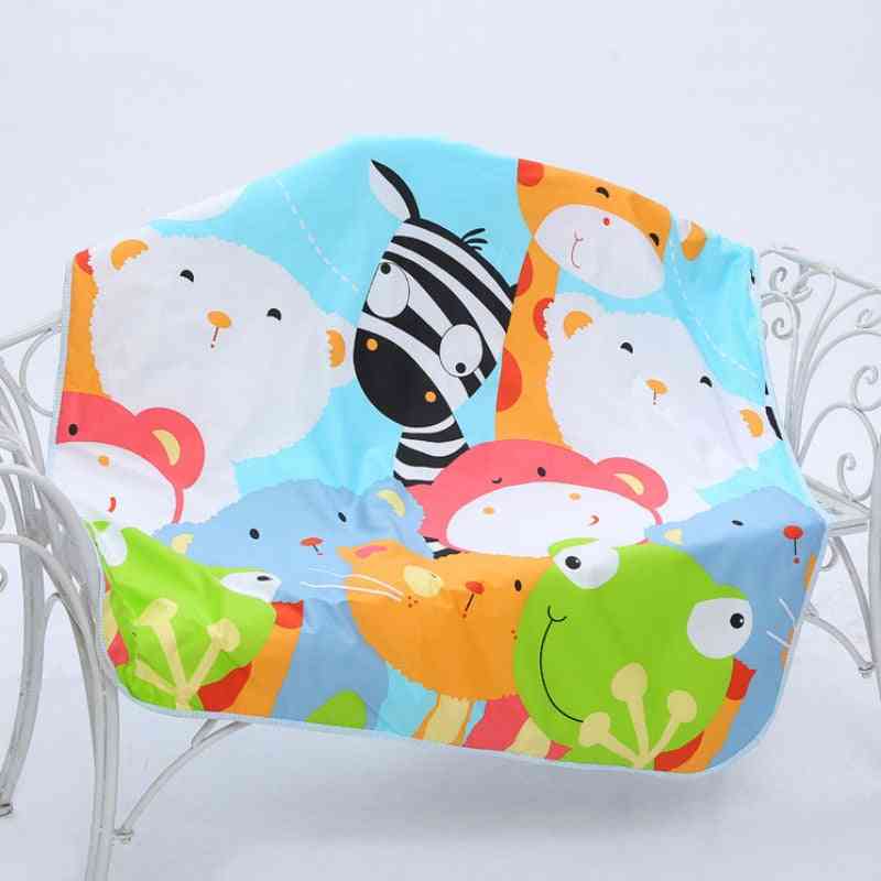3 Layers Cotton Soft Baby Diaper Waterproof Protection Crib Sheets