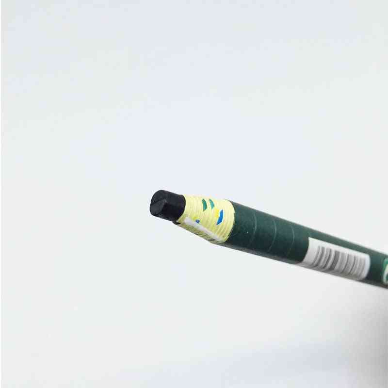Erityinen hiiltävä lyijykynä piirtämiseen, viivahiilen pehmeä luonnos, paperirullan käsin repäisevä kynä - 12 pehmeää hiiltä