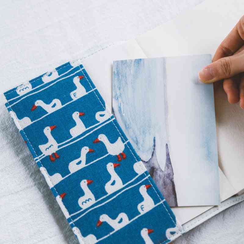 Unique Pattern Design-fabric Notebook Cover