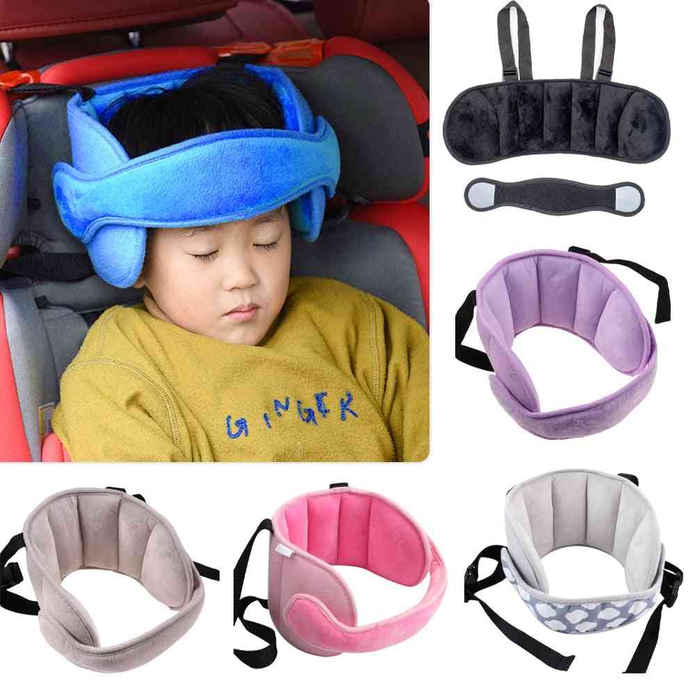 Bébé bande de fixation siège auto sieste de sommeil, ceinture de soutien-tête, positionneur