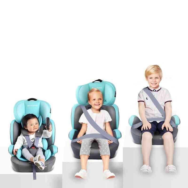 Barnsäkerhet bärbar barnstol med bilbarnstol med säkerhetsbälteförstärkare