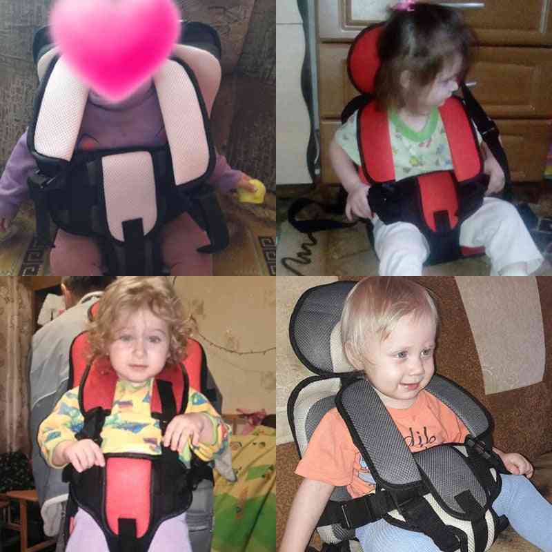 Cintura di sicurezza per bambini, protezione per le spalle, protezione per la cintura di sicurezza per bambini - rossa