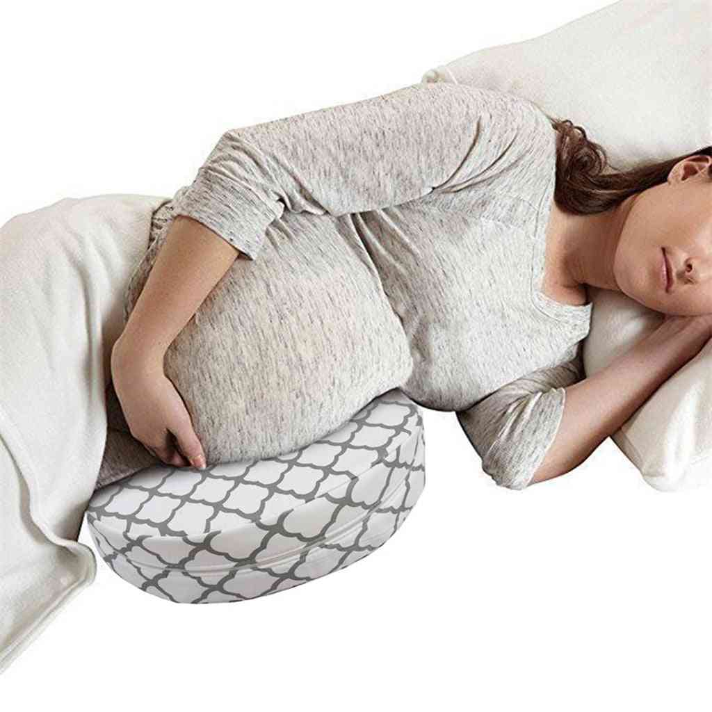 Femeie gravidă moale și confortabilă pernă pană pentru maternitate