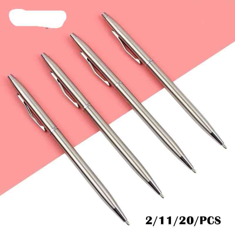 0.7mm Stainless Steel Metal Ballpoint Pen