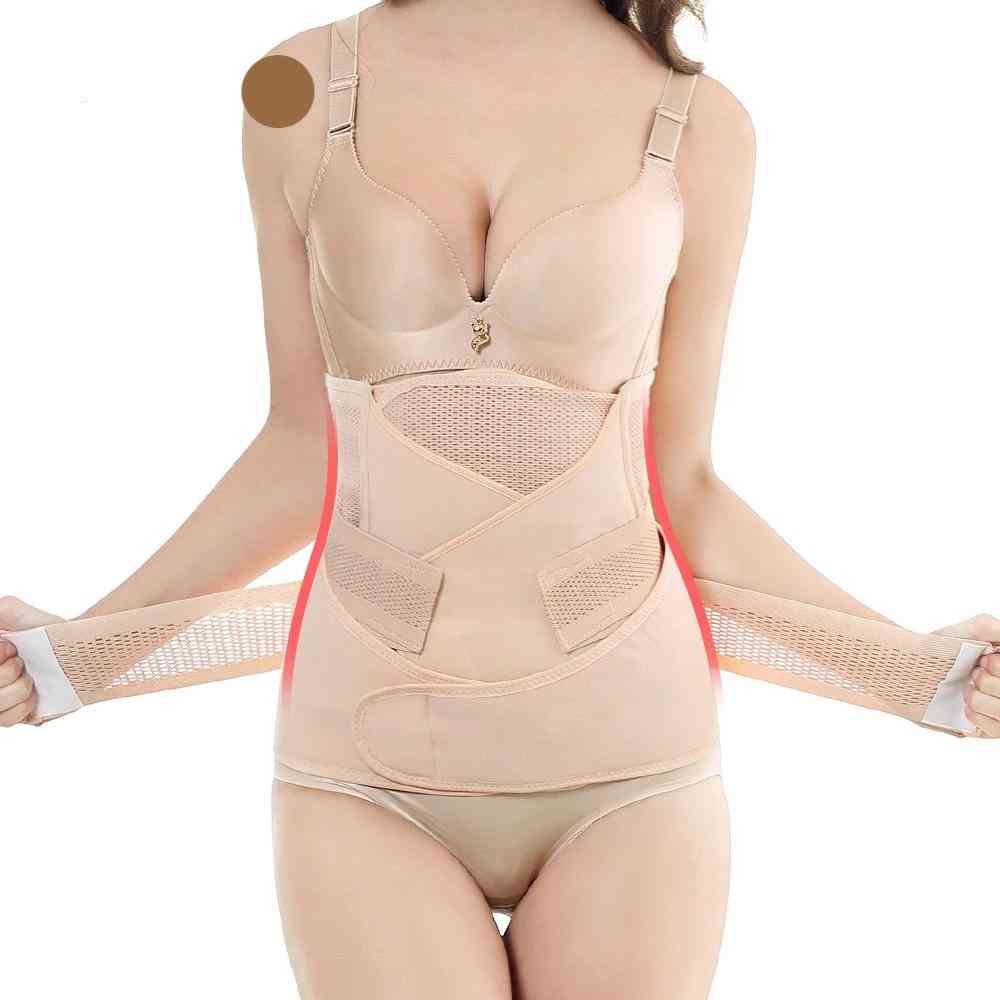 3in1 burtă / abdomen / pelvis centură post-partum, recuperare corp shapewear talie-brichete talie