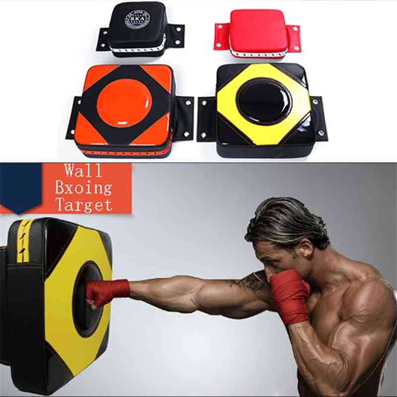 Faux Leather Wall Punching Pad-boxing Training Dummy Bag