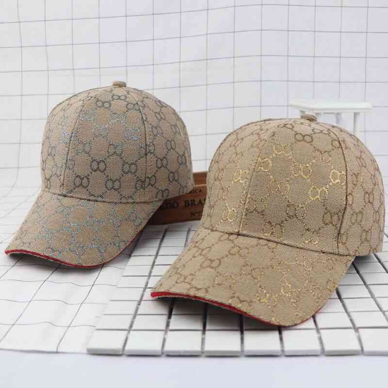 Universal Men Sun Hats, Women's Hat Golden Hip Hop Baseball Cap