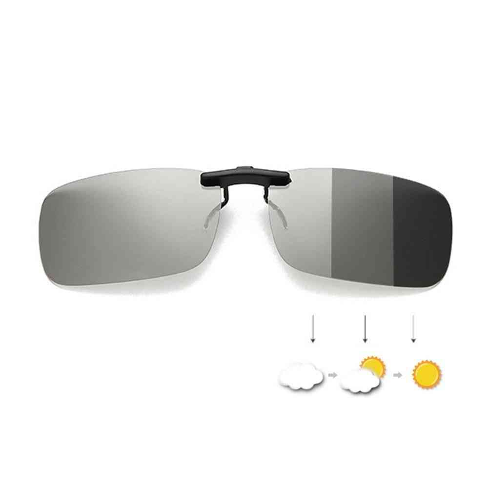Clip On Polarized Sunglasses For Hiking/driving/cycling