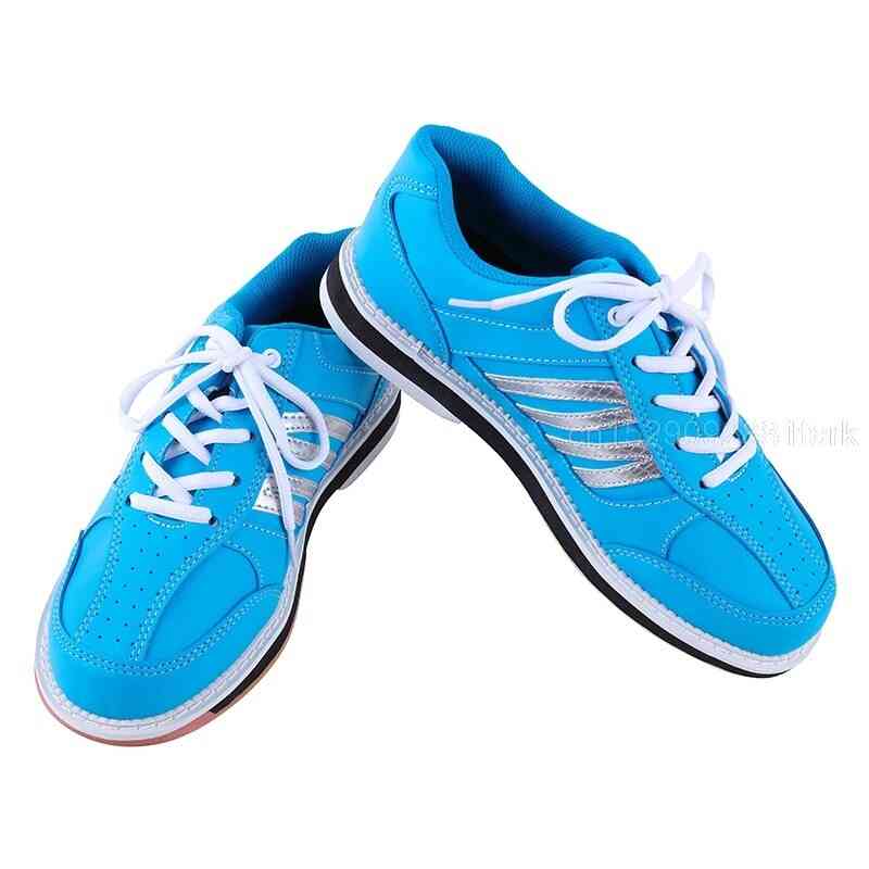 Mens & Womens Bowling Shoes, Skid Proof Sole Mesh Breathable Sneakers
