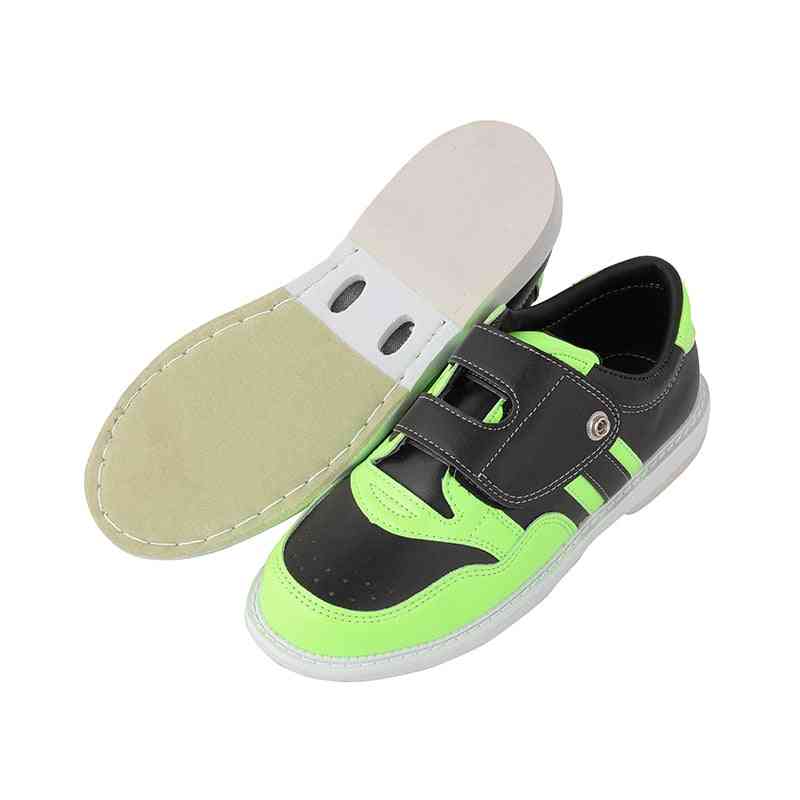 Men & Women Bowling Shoes With Skidproof Sole, Professional Sport Breathable Sneakers