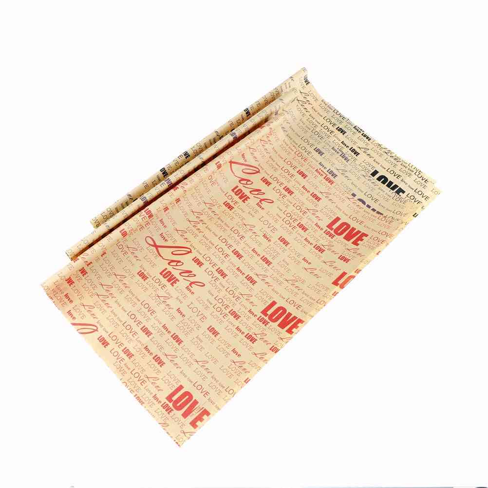 Vintage Style Eco-friendly Wrapping Paper