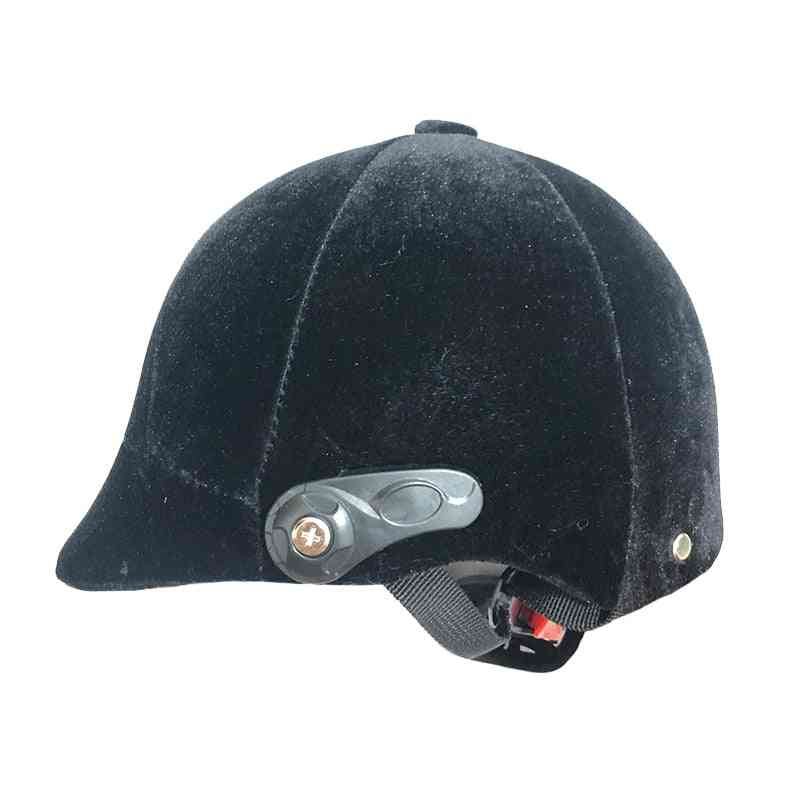 Half-covered Horse Riding Helmet Adjustable For Safety Equipment