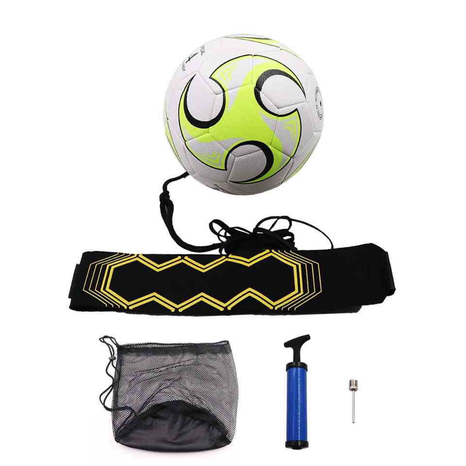 Nogometna trening žoga z vrvjo s pasom