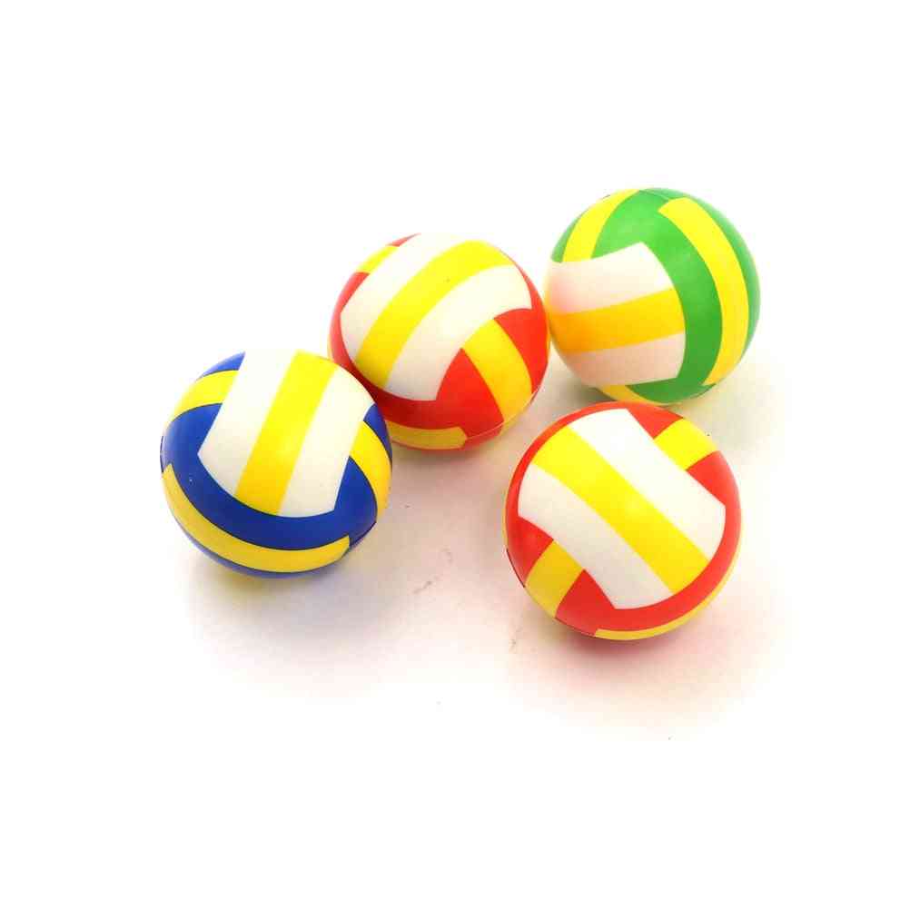 Stresszoldó szellőző labda, mini röplabda szorító habgömb gyerek kültéri játék