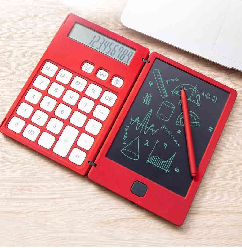Smart Tablet Calculator, Notepad Notebook Writing Board For Office Portable Stylish