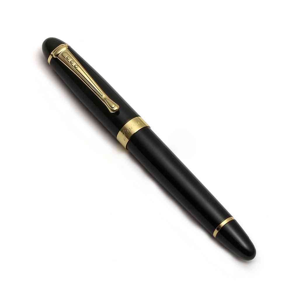 Classic Fountain Pen, Trim Iraurita Tip Medium Writing For Office Signature & School Calligraphy