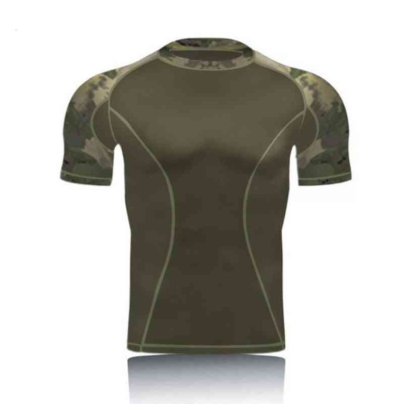 Amazing Military Camo Short Sleeve- Tactical Combat T Shirts