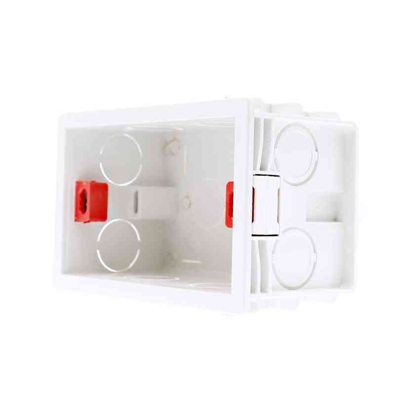 Us Standard Internal Mounting Box Back Cassette For Wall Touch Switch And Usb Socket