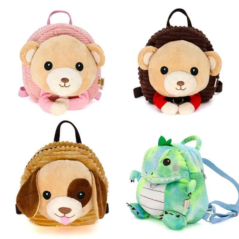 Anti-lost Baby Backpack, Cute Child Cartoon Plush With Traction Rope
