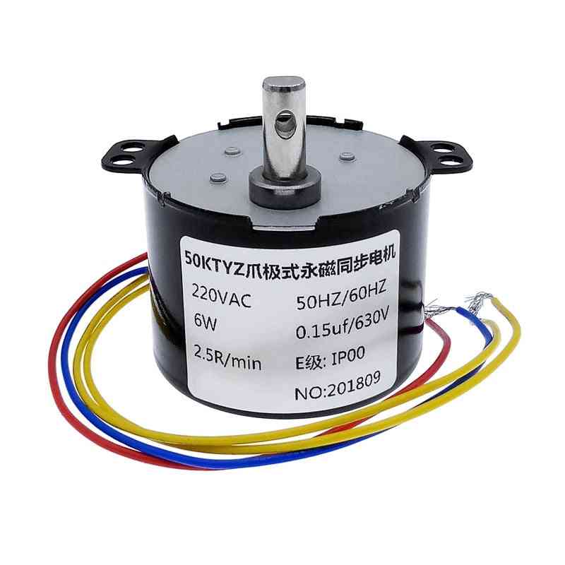 Permanent Magnet Synchronous Motor Ac 220v Speed Reducer Motors Controllable Positive And Negative Inversion
