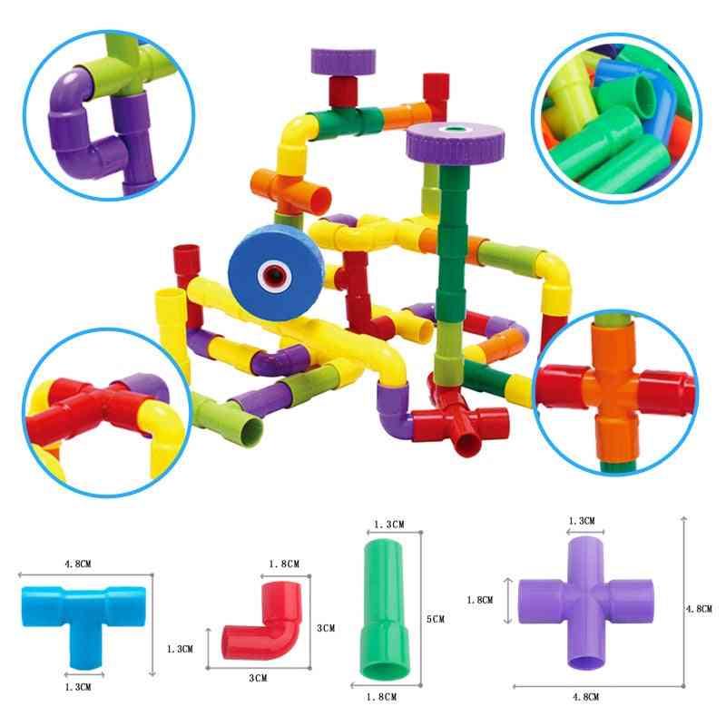 Brinquedos para blocos de construção tubulares - para a educação infantil