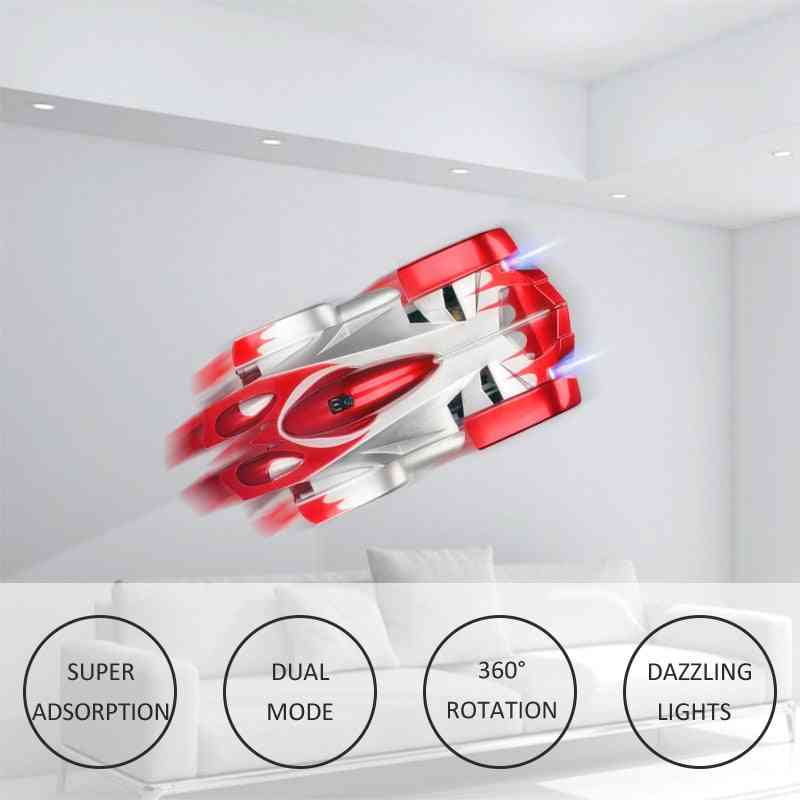 Remote Control Climbing Rc Car With  Led Lights And 360 Degree Rotation Toy