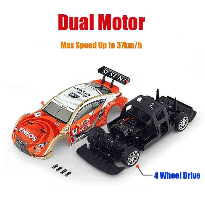 Rc car per gtr / lexus 4wd drift racing car, radio telecomando veicolo - giocattoli elettronici per hobby