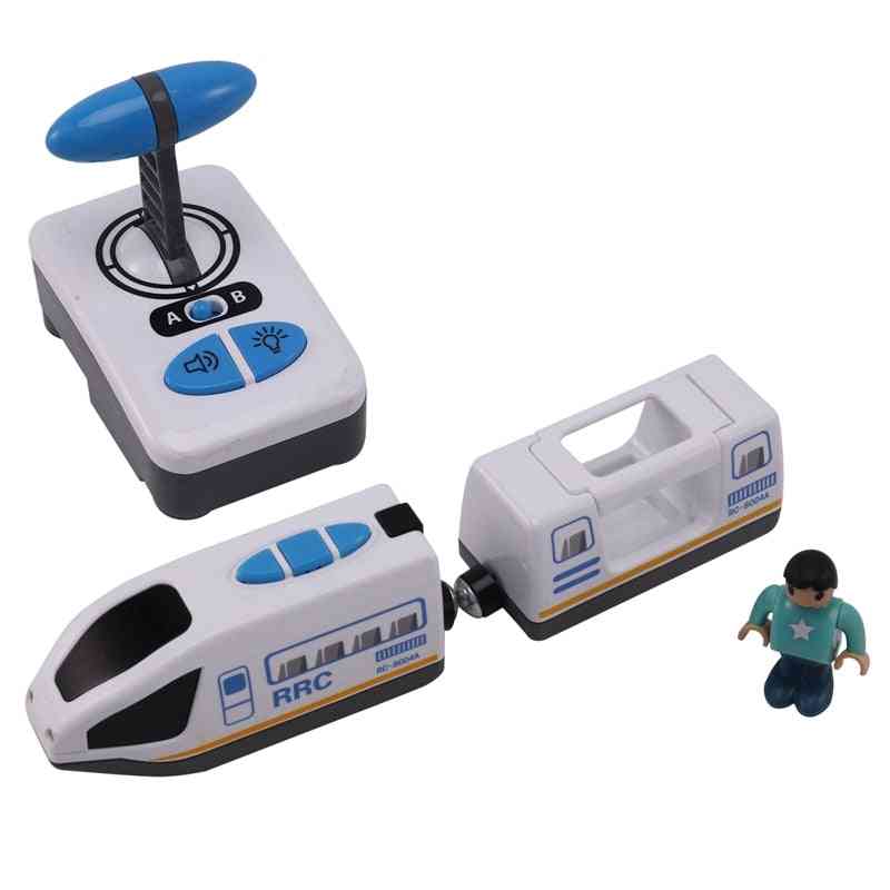 Electric Rc Train Toy- Car Trains Remote Control Train, Electric Remote Control Train Ca,r Toy