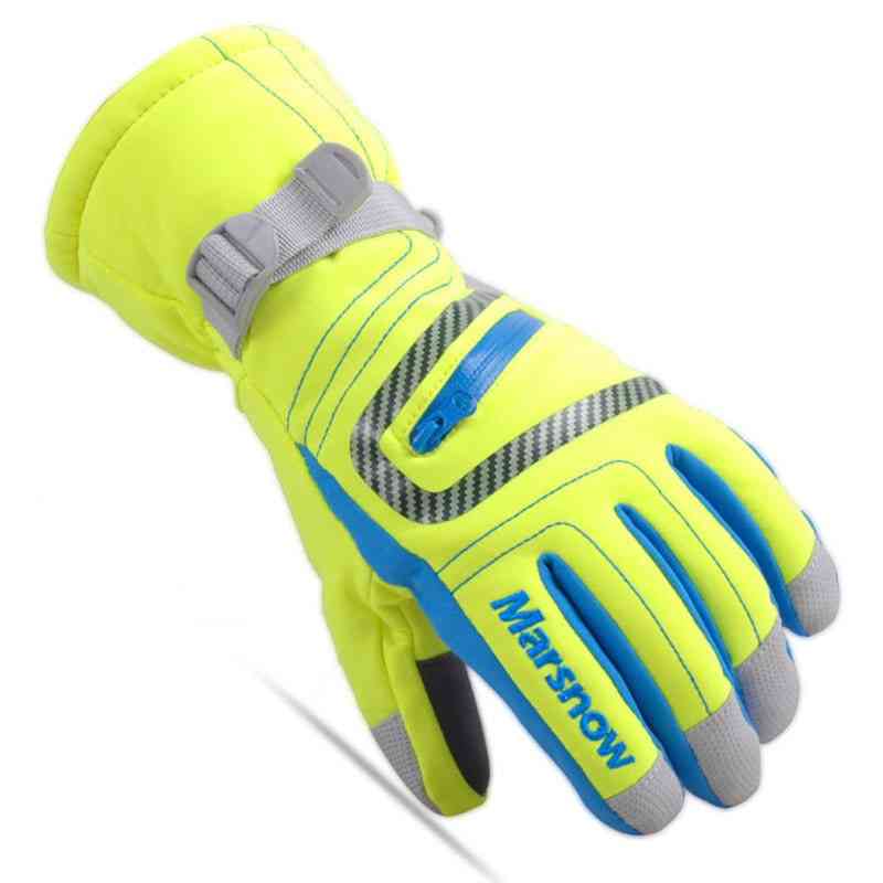 Profesionalne smučarske rokavice, odporne proti vetru in vodotesnosti