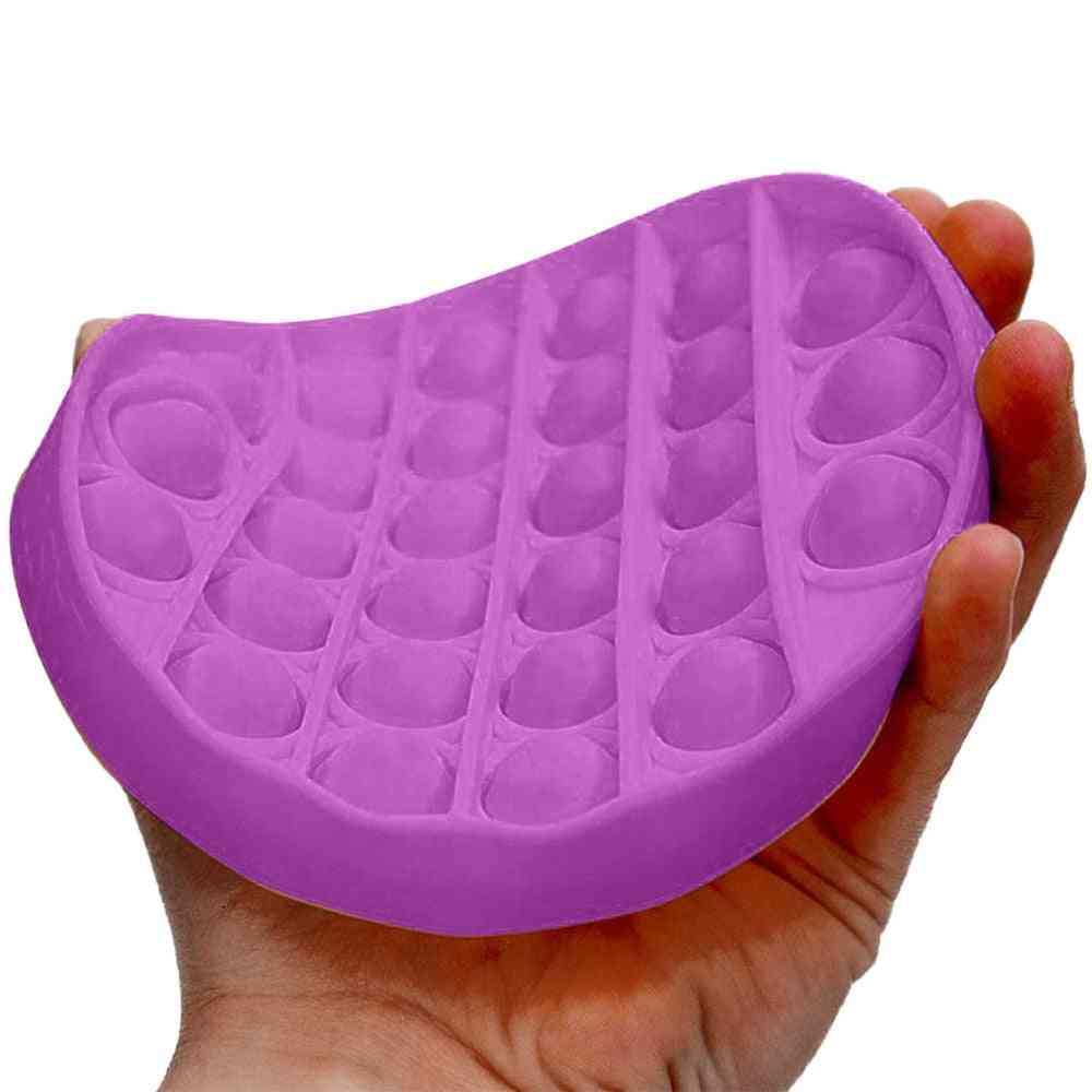 Novelty Push Bubble Fidget Silica Gel Autism Special Needs Sensory Stress Relief Toy