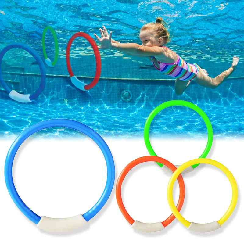 Funny Underwater Pool Dive Ring- Swimming Accessories