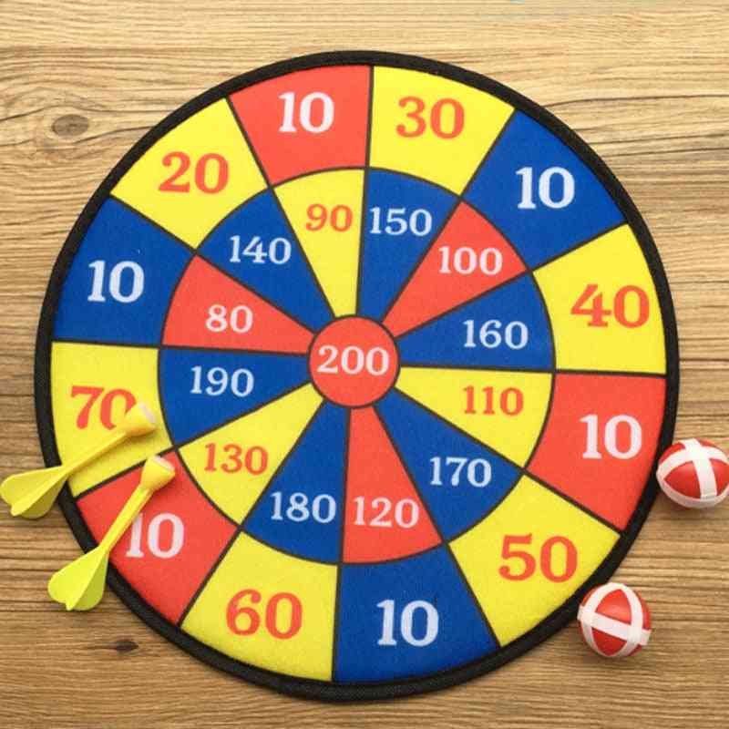 Fabric Dart Board Game With 2 Velcro-wrapped Balls For And Adult