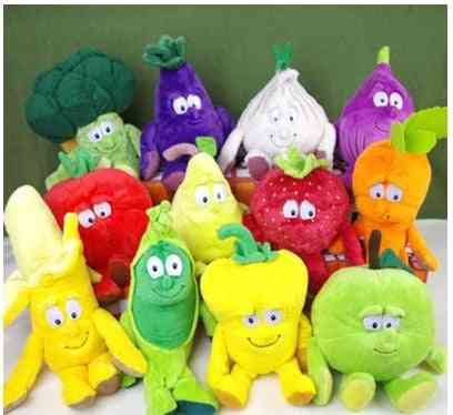 Fruits/vegetables/animal Design-plush Soft Toy For Children