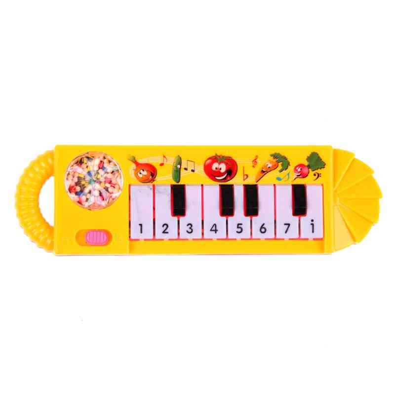 Bébé piano jouet infantile enfant en bas âge développement en plastique enfants musical premier instrument de musique éducatif cadeau (comme le montrent)