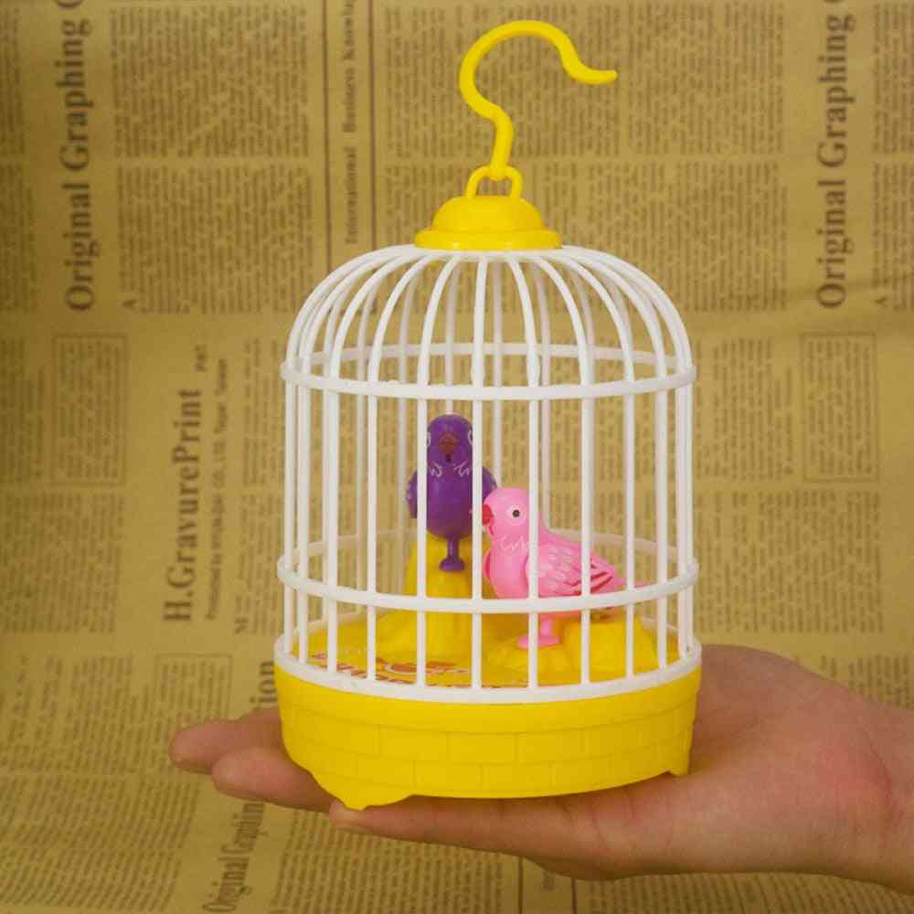 Mini Bird With Cage-electronic