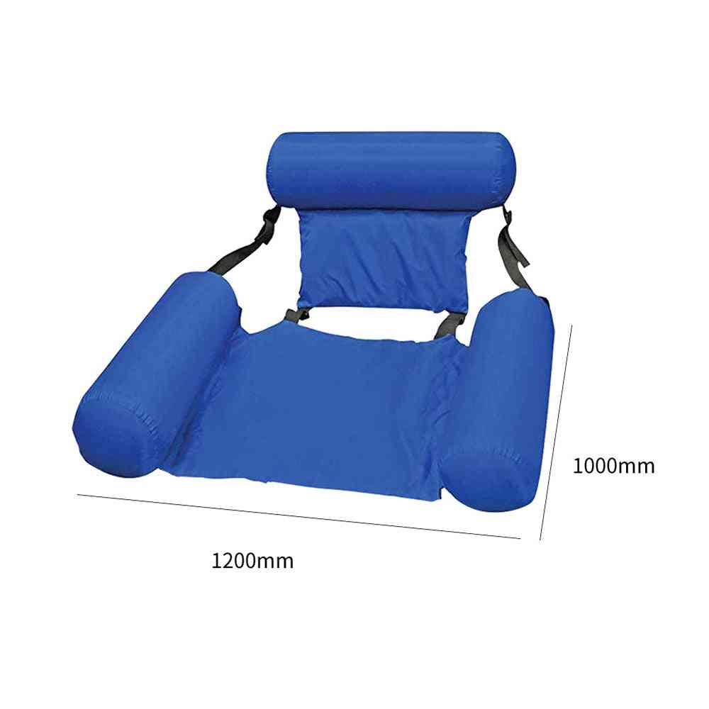 Swimming Floating Chair-foldable Lightweight Adult Bed Seat