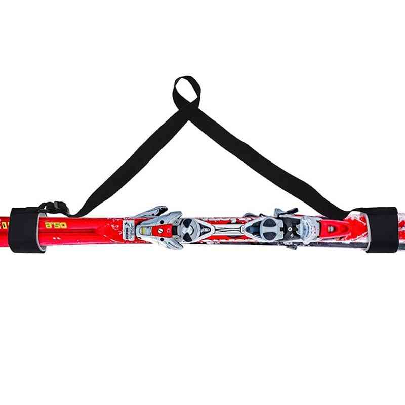 Nylon Skiing Pole Shoulder Hand Carrier Lash Handles Straps, Protect Handle Belt Bags