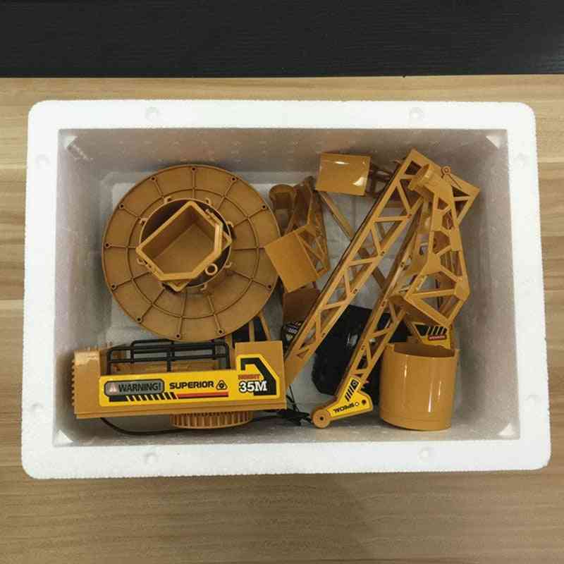 Strong Remote Control, Plastic Engineering Crane Toy
