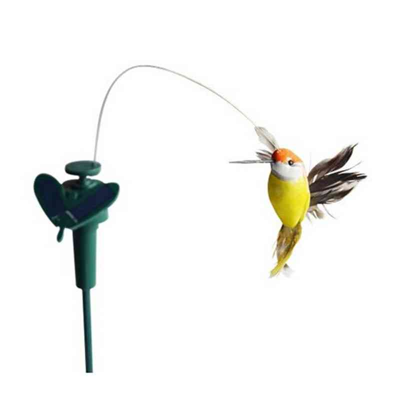 Sähkö- / aurinkokäyttöinen, lentävä kolibri lelu (40cm)