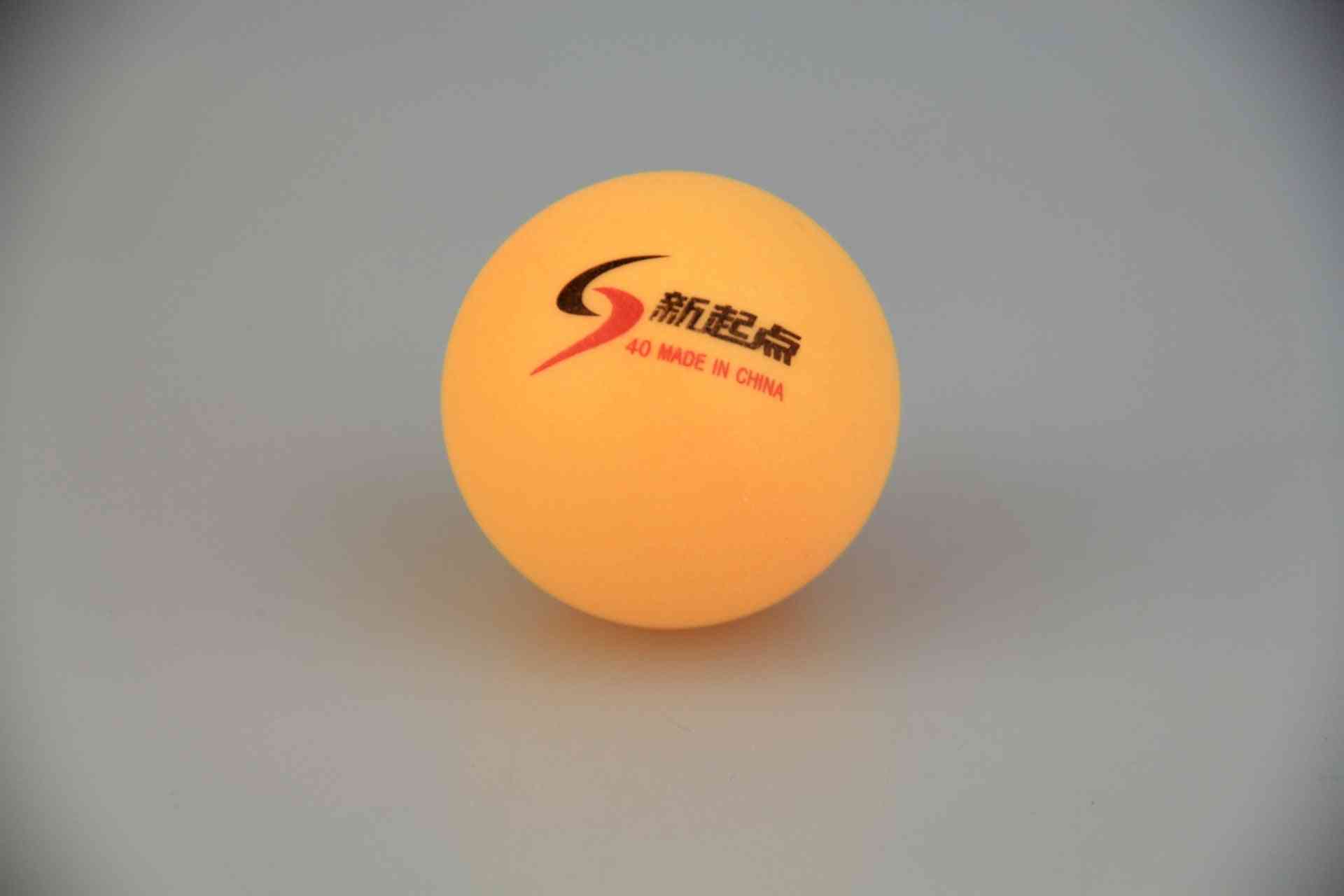 Uudet 30 kpl / erä tennistä valkoiset pingispallopallot 4 cm oranssit pöytätennispallot pudottavat toimituksen