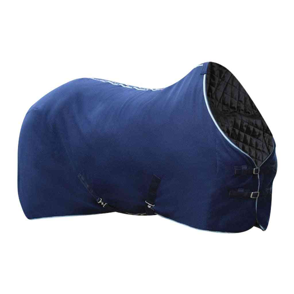 Polyester Waterproof Horse Turnout Blanket, Winter Warm Breathable Cotton Sheet