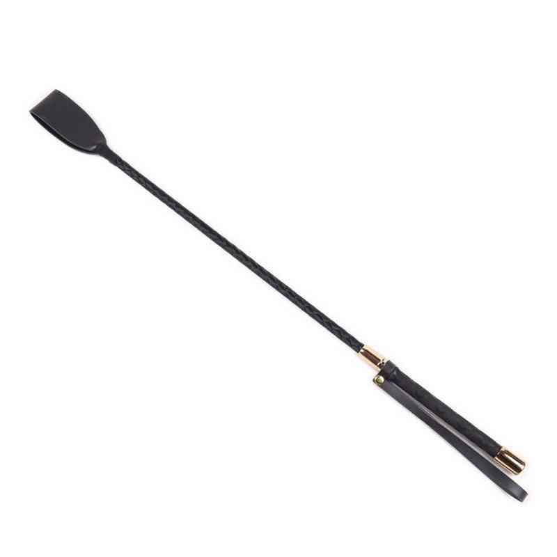 Boutique Slim Leather Riding Crop Horse Whip, Durable Stage Performance Props