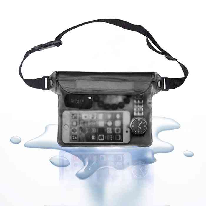Waterproof Swimming/diving Waist Bag For Mobile Phone