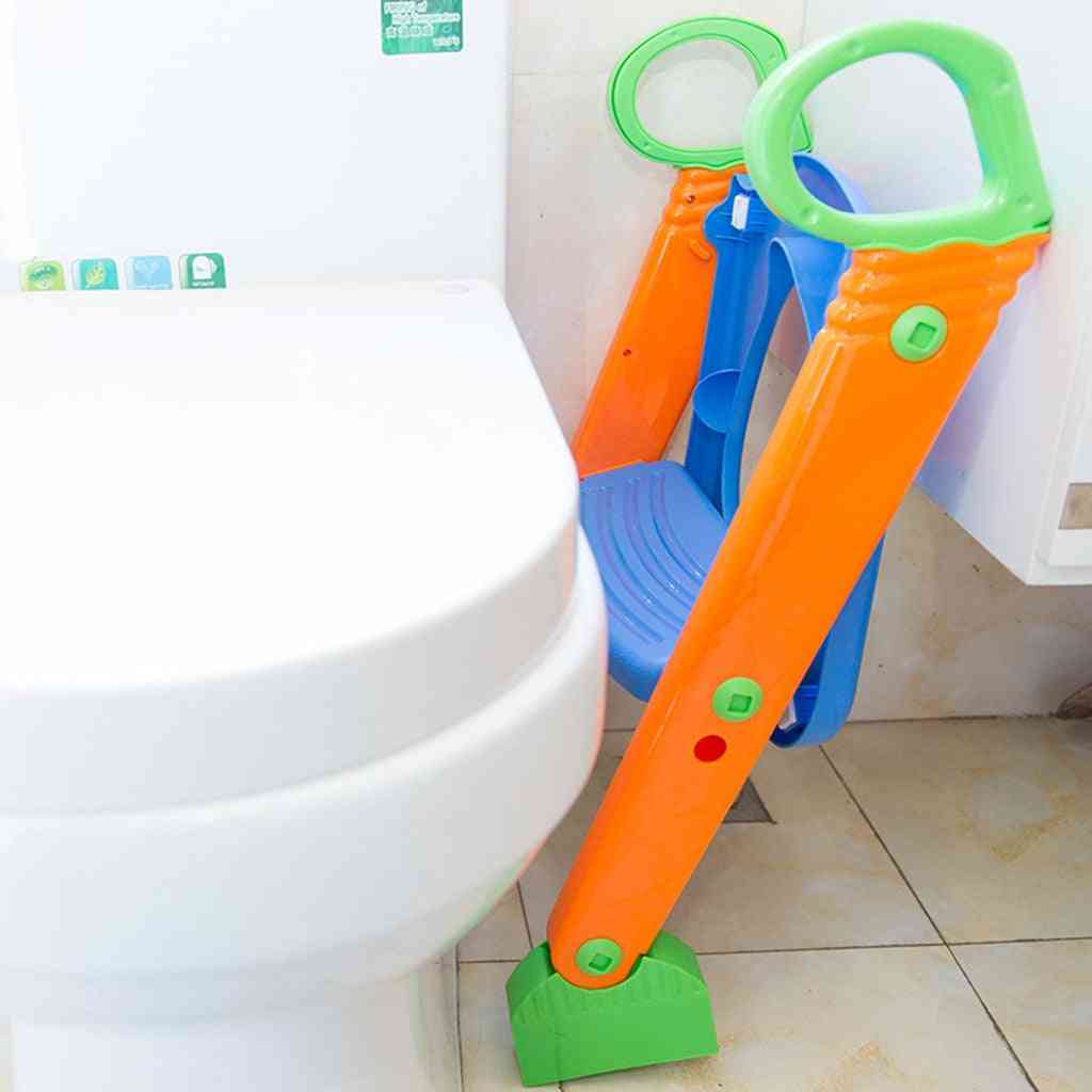 Kids Potty Training Seat With Step Stool Ladder For Child Toddler Toilet Chair